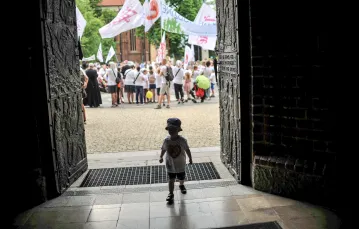 Marsz dla życia Archidiecezji Poznańskiej, czerwiec 2022 r.  fot. Norbert Rzepka / REPORTER
