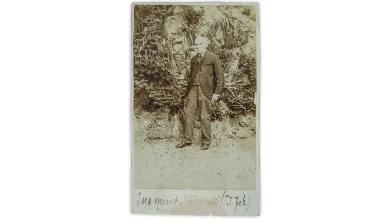 Zygmunt Miłkowski (Teodor Tomasz Jeż) w Lozannie, Szwajcaria, przed 1915 r. // Fot. Polona.pl